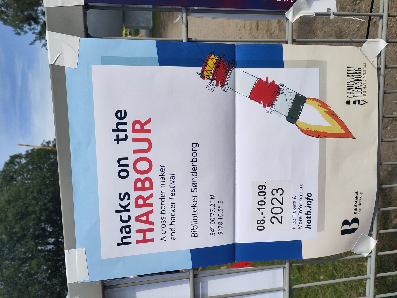 Hacks on the Harbour Plakat